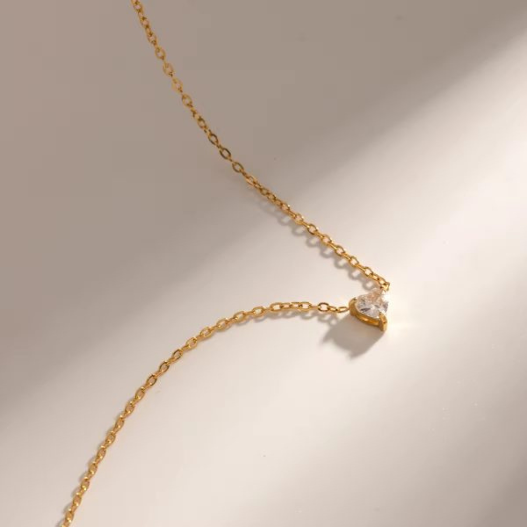 Diamonds are forever Anti Tarnish Necklace.