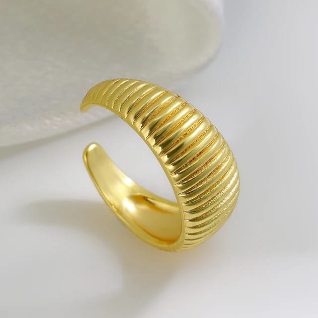 The Dream Fit Anti Tarnish Gold Plated Ring