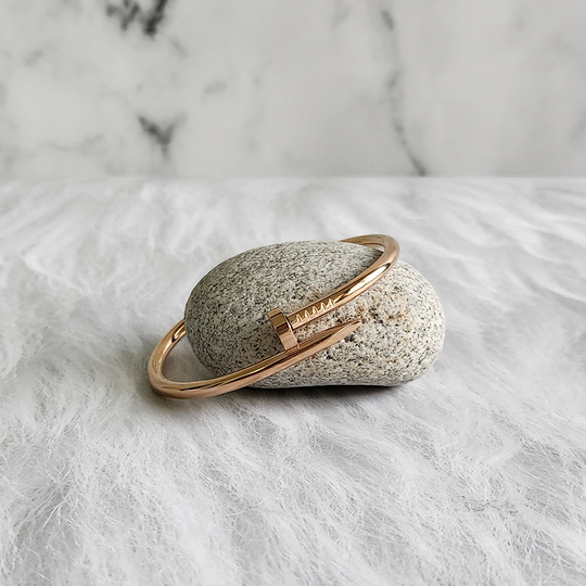 Cuff Nail RoseGold Bracelet