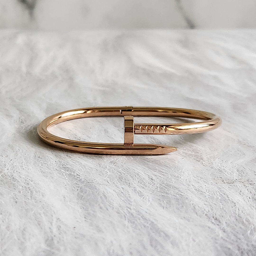 Cuff Nail RoseGold Bracelet