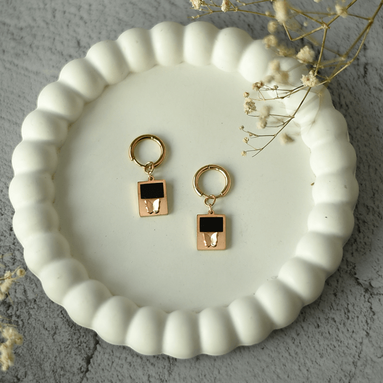 Rose Gold Plated Kimana Drops